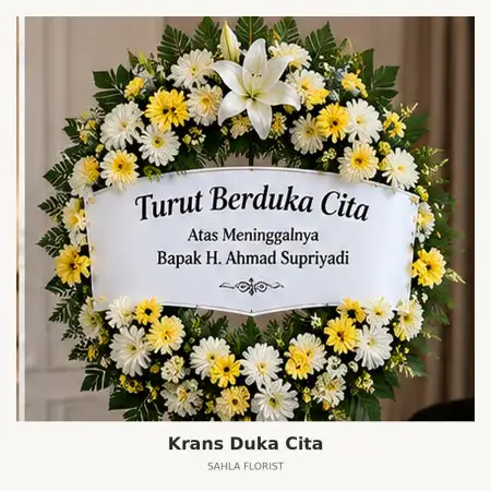 Krans Bunga Duka Pesisir Barat